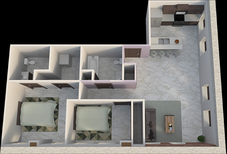 Floorplan The Roosevelt