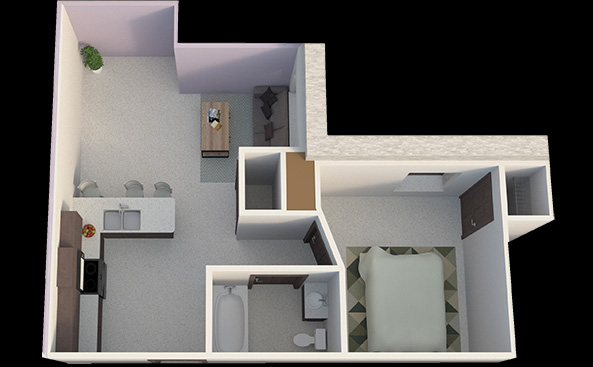 Floorplan The Taft